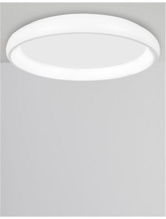 8105607 Plafoniera Nova Luce ALBI LED 80W 4400lm 3000K IP20 Aluminiu/Acril White [2]