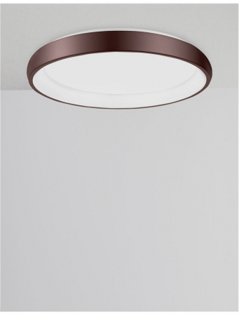 8105612 Plafoniera Nova Luce ALBI LED 50W 2750lm 3000K IP20 Aluminiu/Acril Brown NOVALUCE [3]