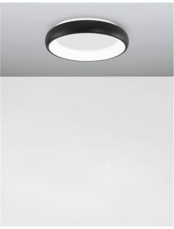 8105616 Plafoniera Nova Luce ALBI LED 32W 1950lm 3000K IP20 Aluminiu/Acril Sandy Black [3]
