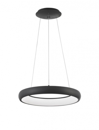 Moderne - 8105620 Suspensie Nova Luce ALBI LED 32W 1950lm 3000K IP20 Aluminiu/Acril Sandy Black NOVALUCE