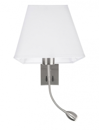 Moderne - 8127402 Aplica Nova Luce VALENCIA LED 3W 190lm 3000K Aluminium & Shade Chrome Nedimabil IP20