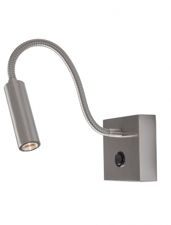 8128201 Aplica Nova Luce MADISON LED 3W 190lm 3000K Aluminium  Chrome Nedimabil IP20