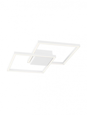 Moderne - 8160162 Plafoniera Nova Luce BILBAO LED 25W 1600lm 3000K IP20 Aluminiu/Acril White