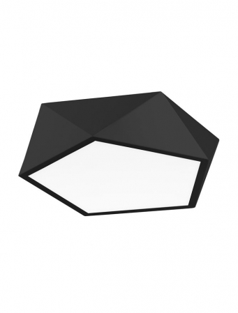 Moderne - 8186202 Plafoniera Nova Luce DARIUS E27 4x10W IP20 Metal Acril Alb/Negru