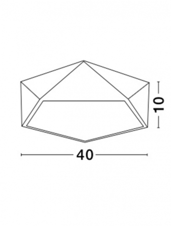 8186205 Plafoniera Nova Luce DARIUS E27 4x12W   Metal & Acrylic  Matt White  IP20 [2]