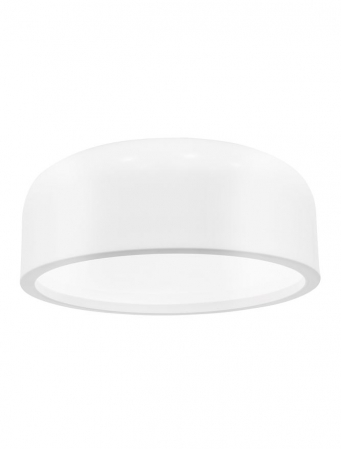 Plafoniere - 826806 Plafoniera Nova Luce PERLETO E27 2x12W   Metal & Acrylic  Matt White  IP20
