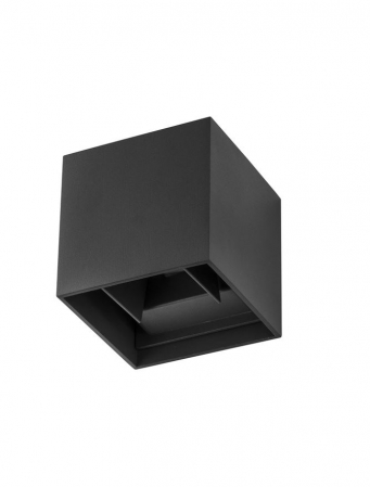 847408 Aplica Nova Luce COMO LED 2x3W 510lm 3000K IP54 Aluminium Black Adjustable Beam