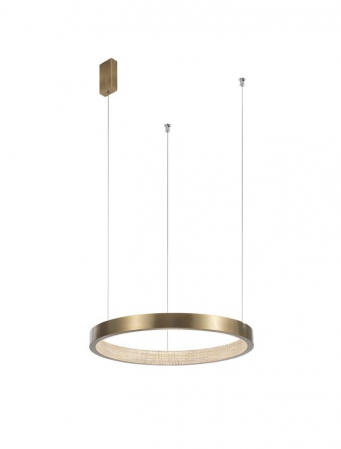 Lustre - 86016808 Suspensie Nova Luce VEGAS LED 18W 1020lm 3000K IP20 Aluminiu/Acril Antique Brass