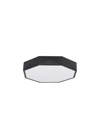 Moderne - 9001491 Plafoniera Nova Luce EBEN LED 24W 1380lm 3000K Aluminium Sandy Black Nedimabil IP20