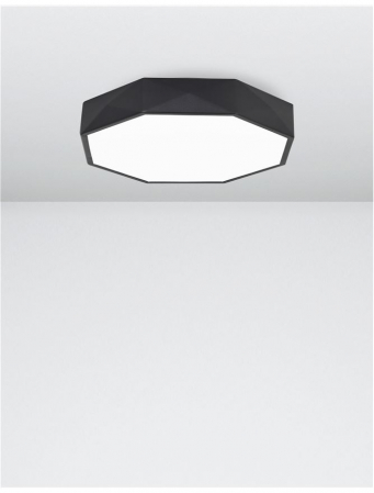 9001491 Plafoniera Nova Luce EBEN LED 24W 1380lm 3000K Aluminium Sandy Black Nedimabil IP20 [3]