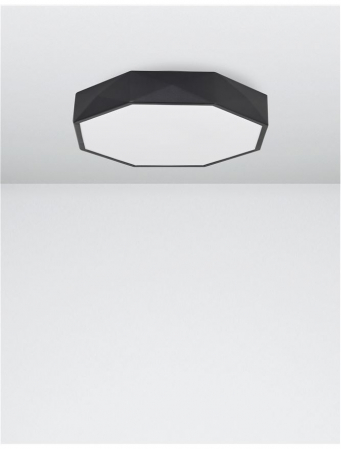 9001491 Plafoniera Nova Luce EBEN LED 24W 1380lm 3000K Aluminium Sandy Black Nedimabil IP20 [2]