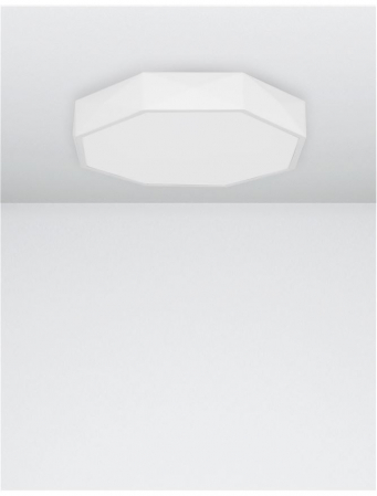 9001492 Plafoniera Nova Luce EBEN LED 24W 1380lm 3000K Aluminium Sandy White Nedimabil IP20 [3]