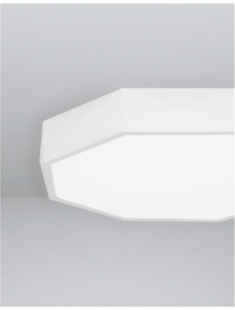 9001492 Plafoniera Nova Luce EBEN LED 24W 1380lm 3000K Aluminium Sandy White Nedimabil IP20 [5]