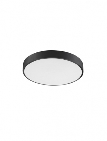Moderne - 9001531 Plafoniera Nova Luce HADON LED 24W 1380lm 3000K Aluminium Sandy Black Nedimabil IP20