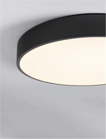 9001533 Plafoniera Nova Luce HADON LED 30W 1725lm 3000K Aluminium Sandy Black Nedimabil IP20 [4]