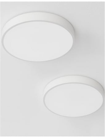 9001532 Plafoniera Nova Luce HADON LED 24W 1380lm 3000K Aluminium Sandy White Nedimabil IP20 [4]
