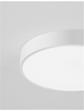 9001532 Plafoniera Nova Luce HADON LED 24W 1380lm 3000K Aluminium Sandy White Nedimabil IP20 [5]