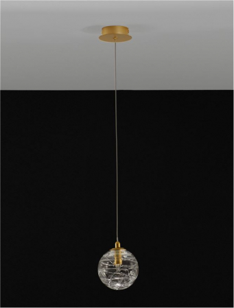 9006041 Pendul Nova Luce COEN G9 1x5W   Metal Brass Gold  IP20 [3]