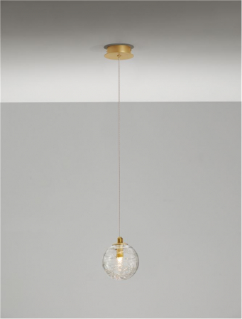 9006041 Pendul Nova Luce COEN G9 1x5W   Metal Brass Gold  IP20 [1]