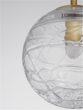 9006042 Pendul Nova Luce COEN E27 1x12W   Metal Brass Gold  IP20 [4]