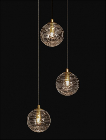 9006043 Lustra Nova Luce COEN G9 3x5W   Metal Brass Gold  IP20 [5]