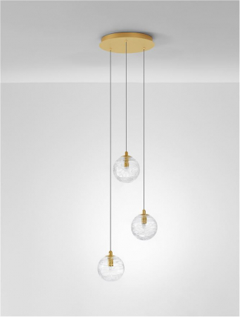 9006043 Lustra Nova Luce COEN G9 3x5W   Metal Brass Gold  IP20 [2]