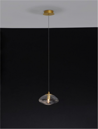 9006045 Pendul Nova Luce KING G9 1x5W   Metal Brass Gold  IP20 [1]