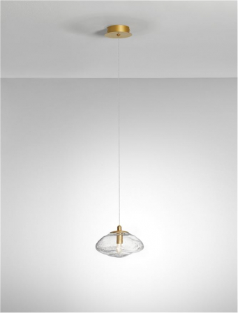 9006045 Pendul Nova Luce KING G9 1x5W   Metal Brass Gold  IP20 [3]