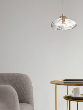 9006046 Pendul Nova Luce KING G9 1x5W   Metal Brass Gold  IP20 [1]