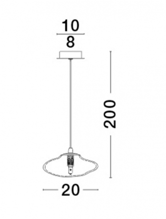 9006046 Pendul Nova Luce KING G9 1x5W   Metal Brass Gold  IP20 [6]