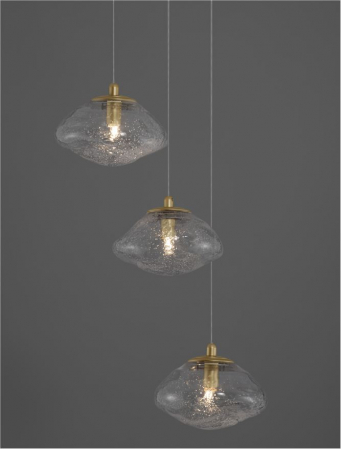 9006048 Lustra Nova Luce KING G9 3x5W   Metal Brass Gold  IP20 [6]