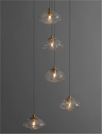 9006049 Lustra Nova Luce KING G9 5x5W   Metal Brass Gold  IP20 [6]