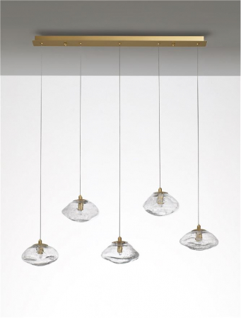9006050 Lustra Nova Luce KING G9 5x5W   Metal Brass Gold  IP20 [2]