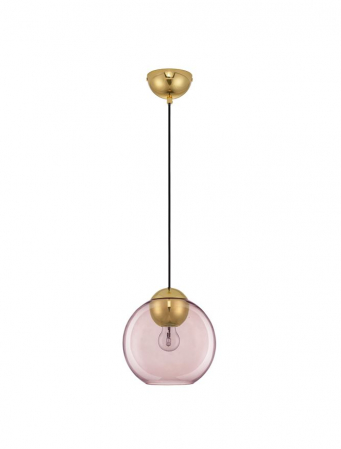 Moderne - 9009243 Pendul Nova Luce MIDORI E27 1x12W   Metal & Glass Brass Gold  IP20