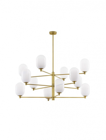 Moderne - 9009244 Pendul Nova Luce BALOR G9 12x5W   Metal Brass Gold  IP20