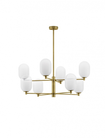 Pendule - 9009245 Pendul Nova Luce BALOR G9 8x5W   Metal Brass Gold  IP20