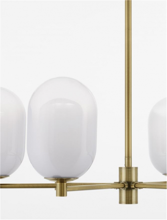 9009246 Pendul Nova Luce BALOR G9 6x5W   Metal Brass Gold  IP20 [2]