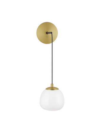 ILUMINAT - 9009262 Aplica Nova Luce THE EGG G9 1x5W   Metal Gold & Black  IP20