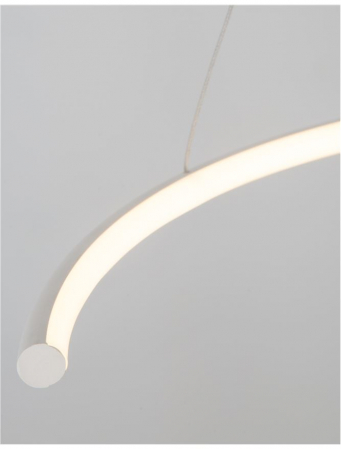 9010021 Lustra Nova Luce BREDA LED 30W 1480lm 3000K Aluminium & Acrylic Sandy White Nedimabil IP20 [5]