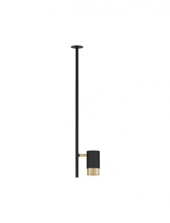ILUMINAT - 9010217 Spot incastrat Nova Luce PONGO GU10 1x10W   Aluminium Sandy Black & Gold  IP20