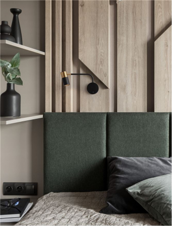 9010221 Aplica Nova Luce PONGO GU10 1x10W   Aluminium Sandy Black & Gold  IP20 [1]