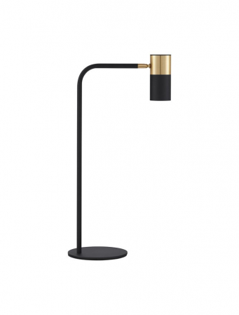 ILUMINAT INTERIOR - 9010225 Veioza Nova Luce PONGO GU10 1x10W   Aluminium Sandy Black & Gold  IP20