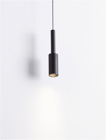 9010228 Pendul Nova Luce JOY LED 7W 703lm 3000K Aluminium Sandy Black Nedimabil IP20 [6]