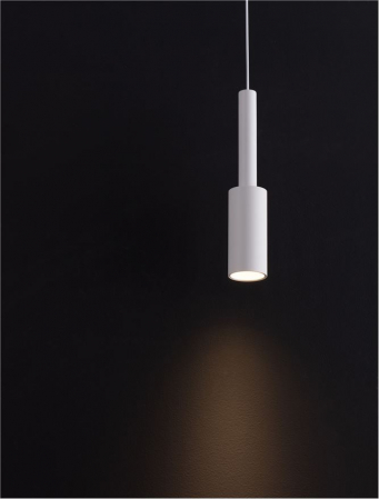 9010229 Pendul Nova Luce JOY LED 7W 703lm 3000K Aluminium Sandy White Nedimabil IP20 [6]