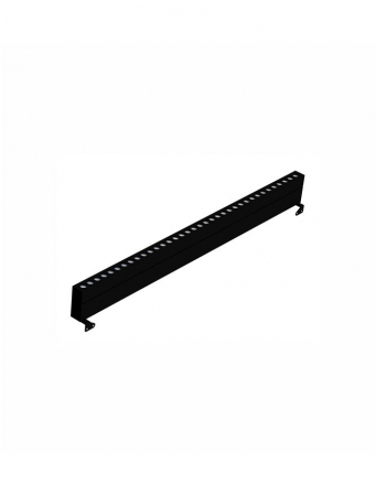 Iluminat Arhitectural - 9011161  Nova Luce WALL WASHER LED 36W 3670lm 3000K IP67 Aluminium & Glass Sandy Black Adjustable