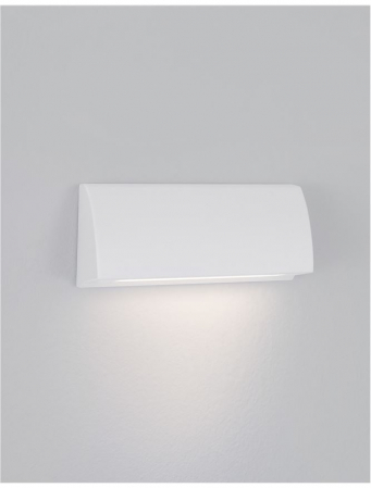 9018061  Nova Luce LIV LED 3,5W 150lm 3000K IP54 Aluminium & Glass Diffuser White Die-Casting Beam 120 degrees [3]