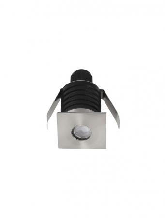 ILUMINAT EXTERIOR - 9019213  Nova Luce BANG LED 1W 60lm 3000K IP67 Aluminium Satin Nickel Beam Angle 36 degrees Cable Lenght 1.80m driver 9020170 included