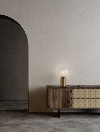 9028842 Veioza Nova Luce VITA E27 1x12W   Metal Brass Gold  IP20 [1]