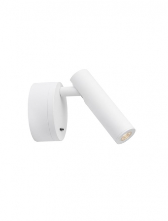ILUMINAT - 9030201 Aplica Nova Luce CLIP LED 3W 190lm 3000K Aluminium Sandy White Nedimabil IP20