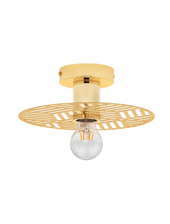 9035972 Plafoniera Nova Luce ERES E27 1x12W   Metal Gold  IP20 [2]